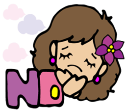 Hawaiian Hula girl,Luana Vol.1 sticker #7689169