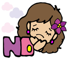 Hawaiian Hula girl,Luana Vol.1 sticker #7689169