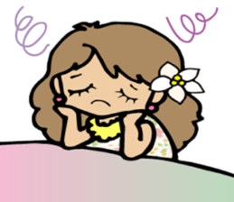 Hawaiian Hula girl,Luana Vol.1 sticker #7689180