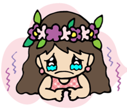 Hawaiian Hula girl,Luana Vol.1 sticker #7689181