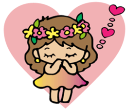 Hawaiian Hula girl,Luana Vol.1 sticker #7689182