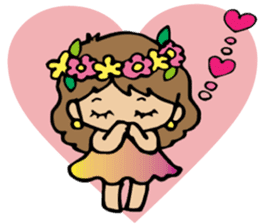 Hawaiian Hula girl,Luana Vol.1 sticker #7689182