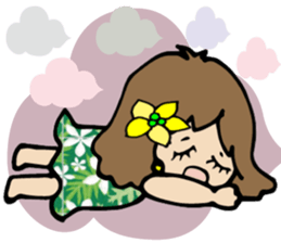 Hawaiian Hula girl,Luana Vol.1 sticker #7689188