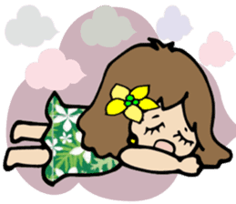 Hawaiian Hula girl,Luana Vol.1 sticker #7689188