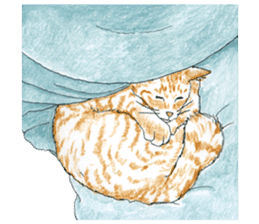 brown tabby cat koto-chan part4 sticker #7689313