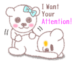 Sweet Lovely Bears [English Version] sticker #7689881