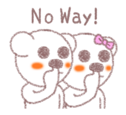 Sweet Lovely Bears [English Version] sticker #7689885