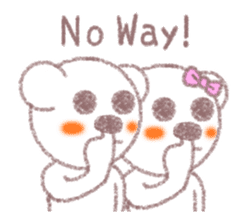 Sweet Lovely Bears [English Version] sticker #7689885