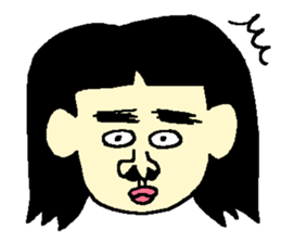 What a painful girl! 2 sticker #7690359