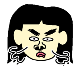 What a painful girl! 2 sticker #7690390