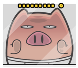 Pp Bear and Pants Pig 4 sticker #7690624