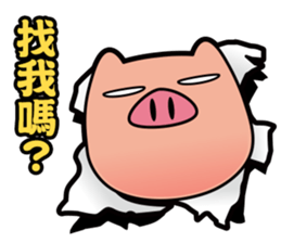 Pp Bear and Pants Pig 4 sticker #7690659