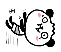 cute cute panda sticker sticker #7690754