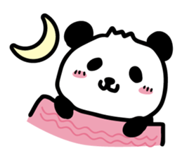 cute cute panda sticker sticker #7690756