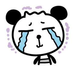 cute cute panda sticker sticker #7690759