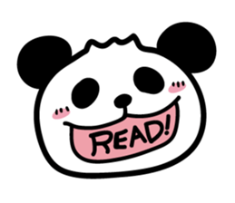 cute cute panda sticker sticker #7690762