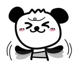 cute cute panda sticker sticker #7690764