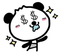 cute cute panda sticker sticker #7690769