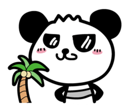 cute cute panda sticker sticker #7690774