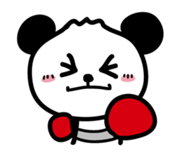 cute cute panda sticker sticker #7690779