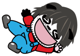 Laugh out loud Hahaha sticker #7691341