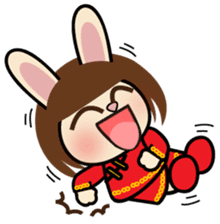 Laugh out loud Hahaha sticker #7691343