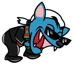 Laugh out loud Hahaha sticker #7691348
