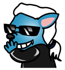 Laugh out loud Hahaha sticker #7691356
