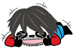 Laugh out loud Hahaha sticker #7691357