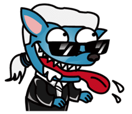 Laugh out loud Hahaha sticker #7691364