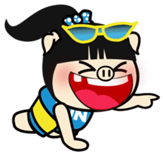 Laugh out loud Hahaha sticker #7691370
