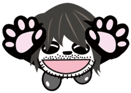 Laugh out loud Hahaha sticker #7691377