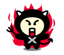 Little Devil X sticker #7691387
