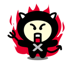 Little Devil X sticker #7691387