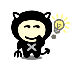 Little Devil X sticker #7691407