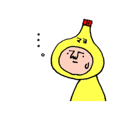 The mayonnaise boy born in Osaka sticker #7691521