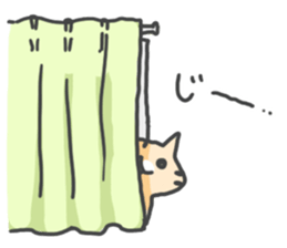 Slowly cat by peco sticker #7691571