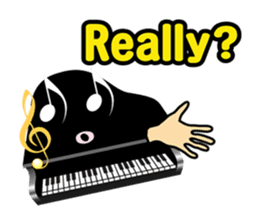 Musical instrument collection.(English) sticker #7691740