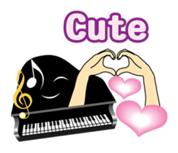 Musical instrument collection.(English) sticker #7691742