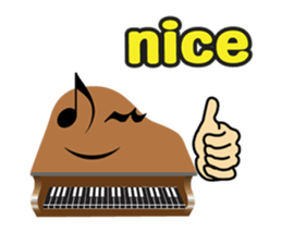 Musical instrument collection.(English) sticker #7691744