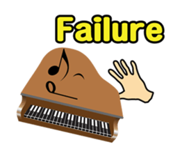 Musical instrument collection.(English) sticker #7691745