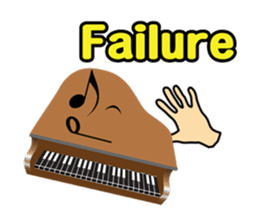 Musical instrument collection.(English) sticker #7691745