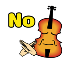 Musical instrument collection.(English) sticker #7691759