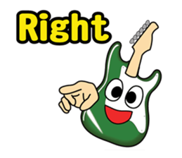 Musical instrument collection.(English) sticker #7691764