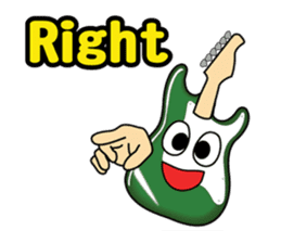 Musical instrument collection.(English) sticker #7691764