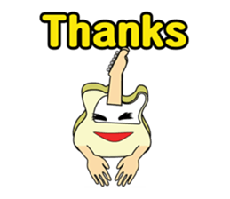 Musical instrument collection.(English) sticker #7691765