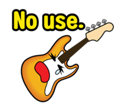 Musical instrument collection.(English) sticker #7691767