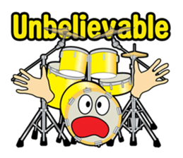 Musical instrument collection.(English) sticker #7691770