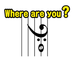 Musical instrument collection.(English) sticker #7691775