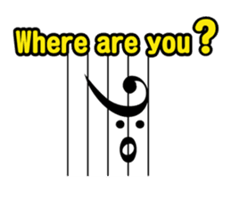 Musical instrument collection.(English) sticker #7691775